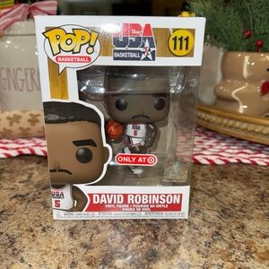Funko Pop! Basketball Figure with Red and White Accents